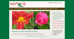 Desktop Screenshot of oregonperennial.com